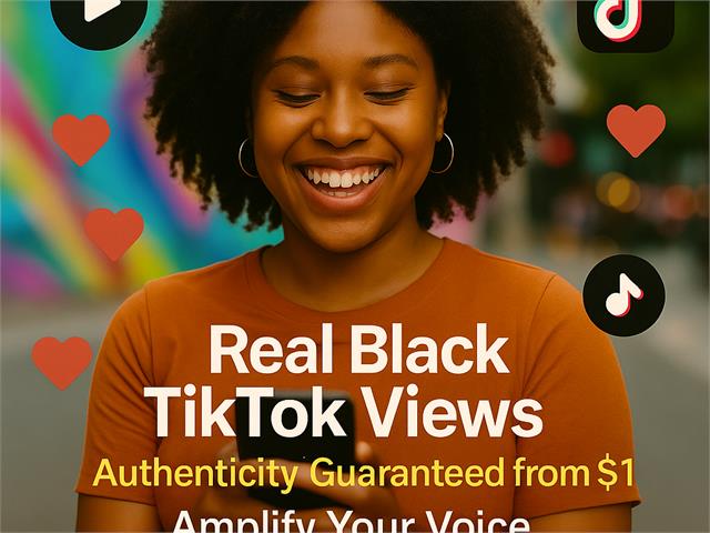 Buy Black TikTok Views